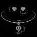 Set bijuterii Stunning Heart Diamond